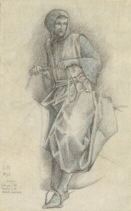A study for Sir Ewain in the Holy Grail Tapestries