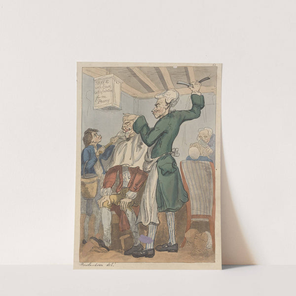 A sufferer for decency by Thomas Rowlandson