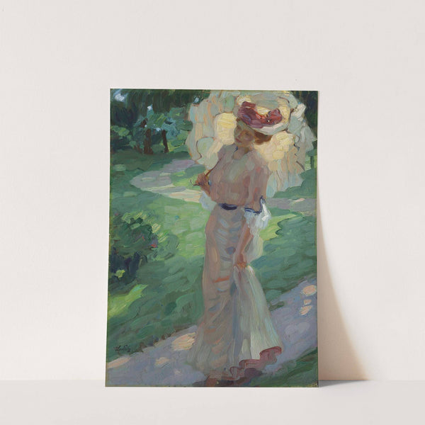 A summer day in the Park by Leo Putz