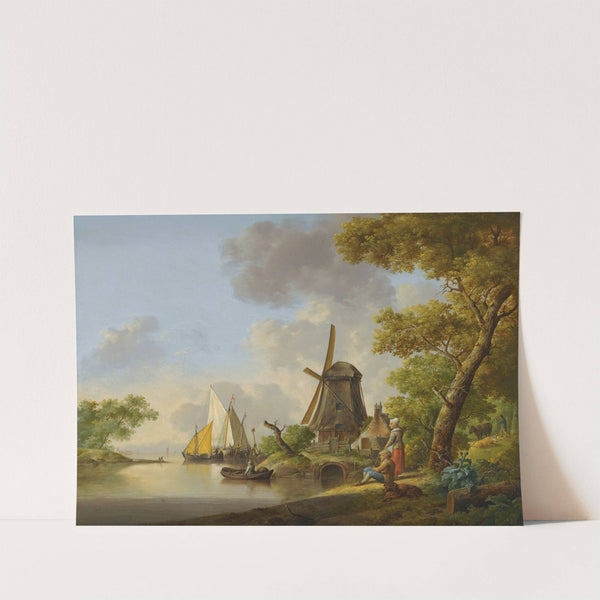 A Summer Landscape by Jan Van Os