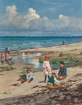 A Summer’s Day on Hornbæk Beach