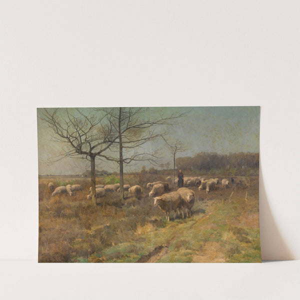 A Sunny Day in March by Cornelius van Leemputten