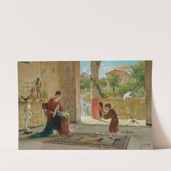 A Surprise Visitor by Ettore Forti