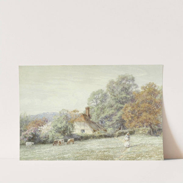 A Surrey cottage by Helen Allingham