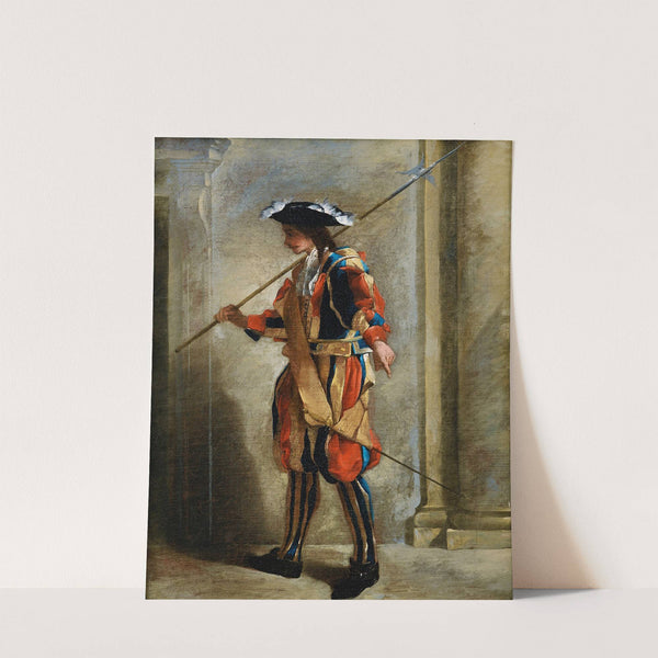 A swiss guard by Jean Barbault