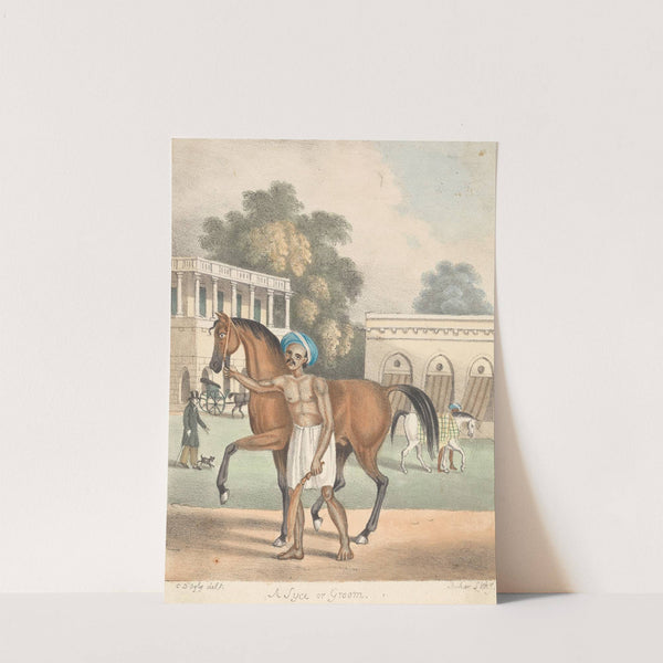 A Syce or Groom by Sir Charles D'Oyly