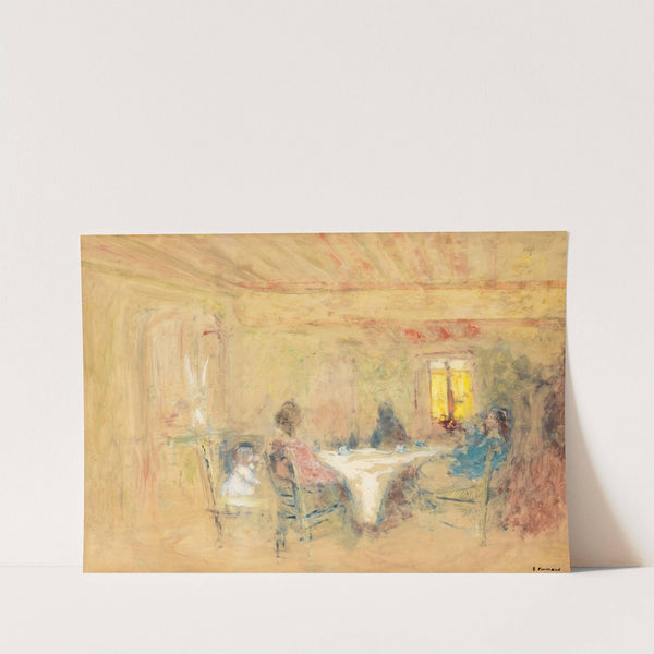 À Table by Édouard Vuillard