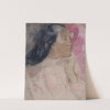 A Tahitian Woman with a Flower in Her Hair by Paul Gauguin