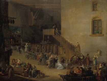 A tavern interior