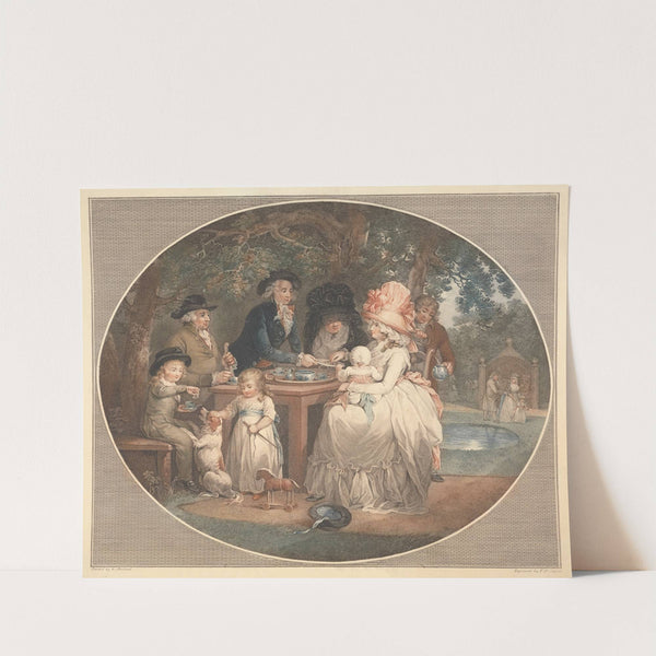 A Tea Garden (1790) by George Morland