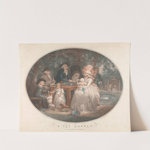 A Tea Garden by George Morland