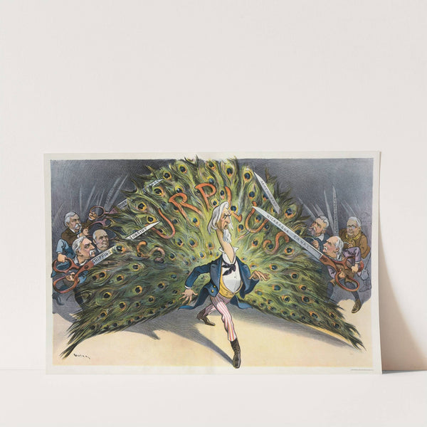 A tempting tail (1902) by Udo Keppler