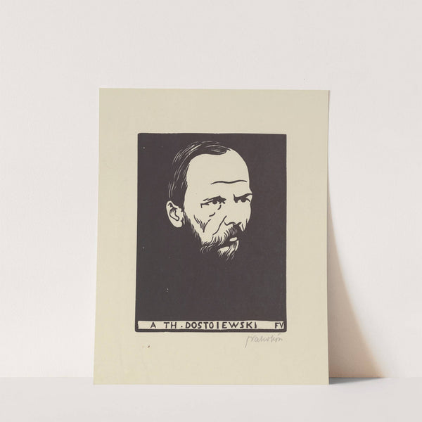 A Th. Dostoiewski (1895) by Félix Vallotton