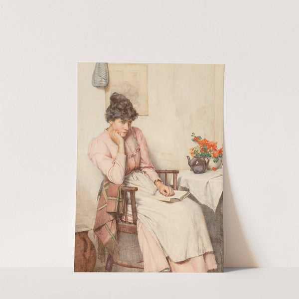 A thoughtful interlude by Walter Langley