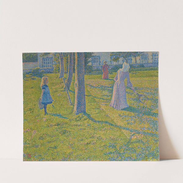 À Thuin ou La Partie de tennis by Theo van Rysselberghe