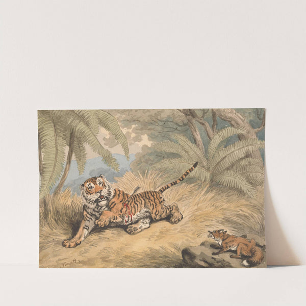 A Tiger Pierced with an Arrow by Samuel Howitt