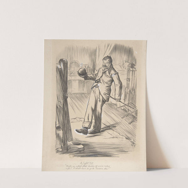 A Tight Fit by Charles Samuel Keene