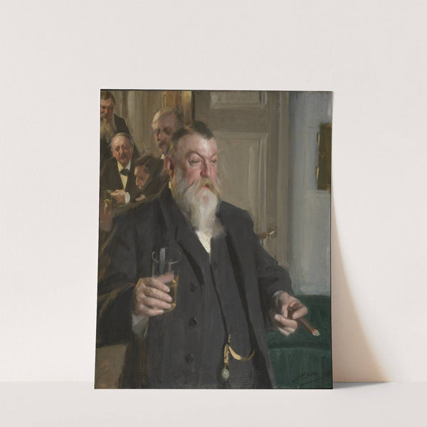 A Toast in the Idun Society (1892) by Anders Zorn