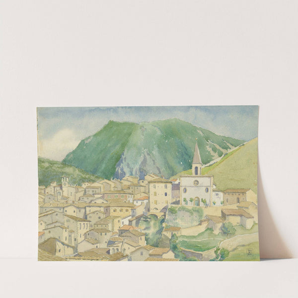 A Town in the Abruzzi by John Ireland Howe Downes