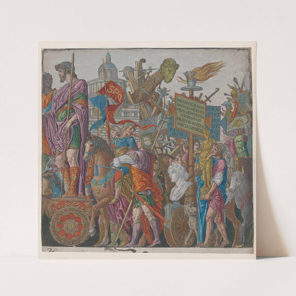 A Triumphal Chariot (1599) by Andrea Mantegna