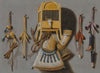 A trompe l’oeil with a birdcage (1677)
