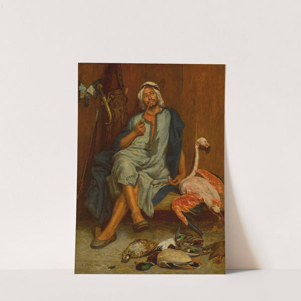 A Tunisian Bird Seller by John Evan Hodgson