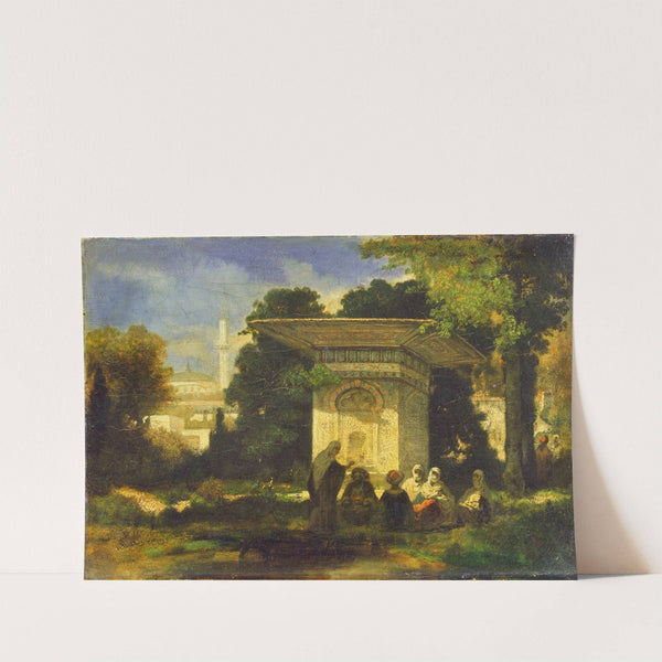 A Turkish Fountain by Narcisse-Virgile Diaz de La Peña