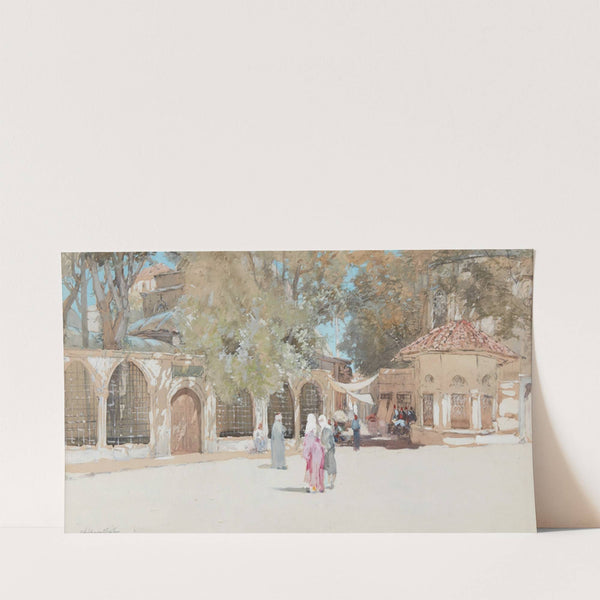 A Turkish Street Scene by Francis Hopkinson Smith
