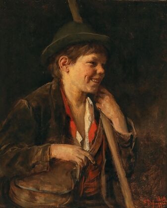 A Tyrolean Shepard Boy