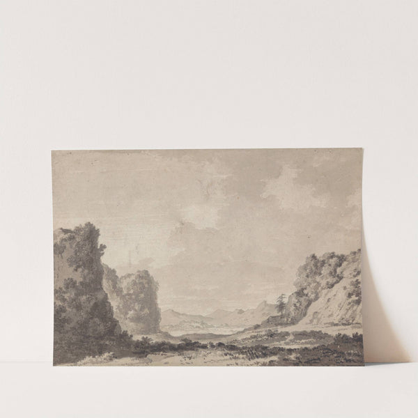 A Valley (between 1775 and 1780) by Alexander Cozens