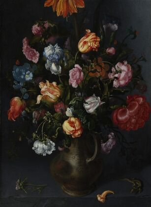 A Vase with Flowers — size preview