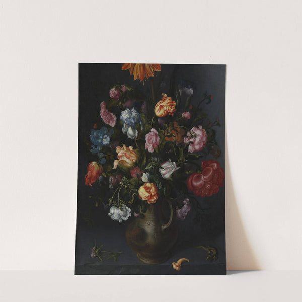 A Vase with Flowers by Jacob Vosmaer