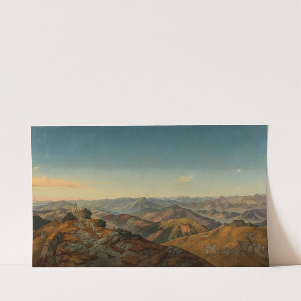 A Vast Panorama of the Koralpe by Markus Pernhart