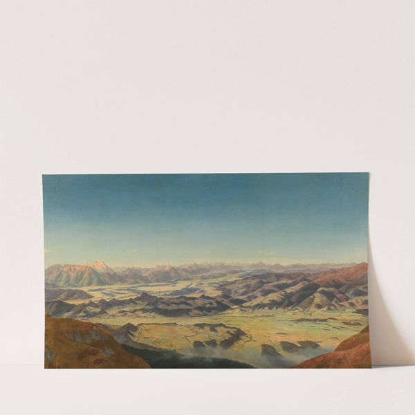 A Vast Panorama of the Koralpe by Markus Pernhart