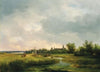 A Vast River Landscape with a Family Returning Home (1848)