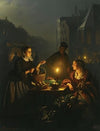 A Vegetable Seller At The Groenmarkt, The Hague