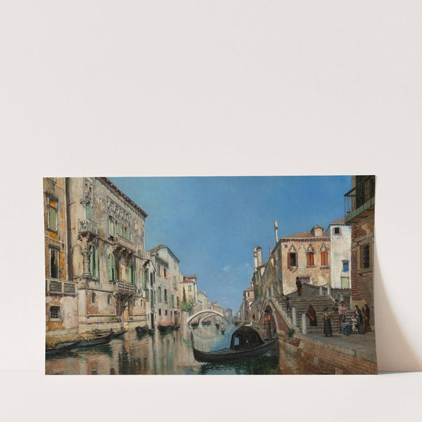 A Venetian backwater by François Brunery