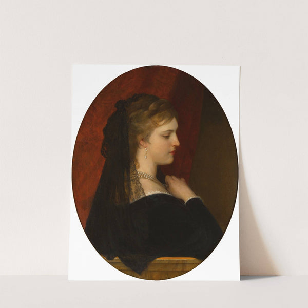 A Venetian lady by Eugen von Blaas