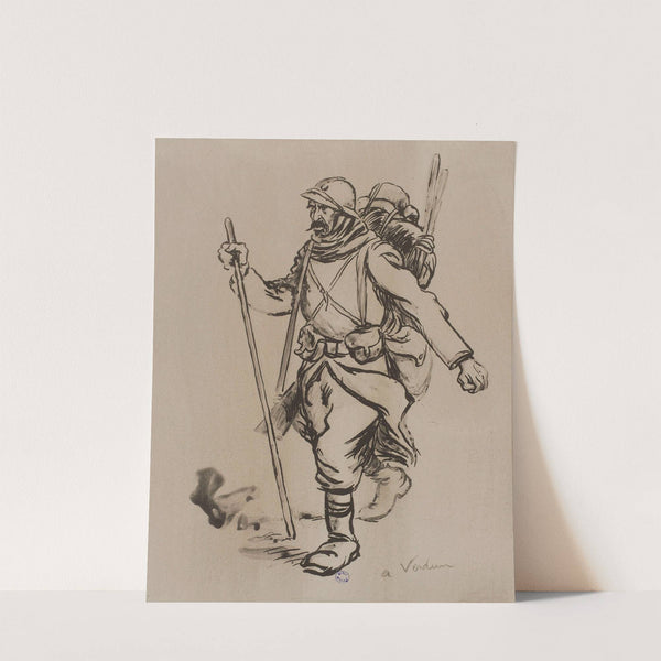 à Verdun (1915-1916) by Georges Goursat (Sem)