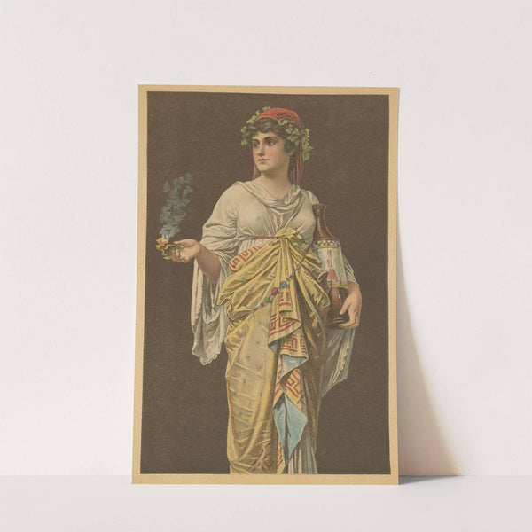 A vestal virgin by Nathaniel Sichel