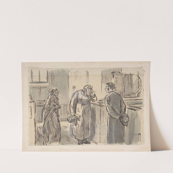 A Vicar and a Curate by Charles Samuel Keene