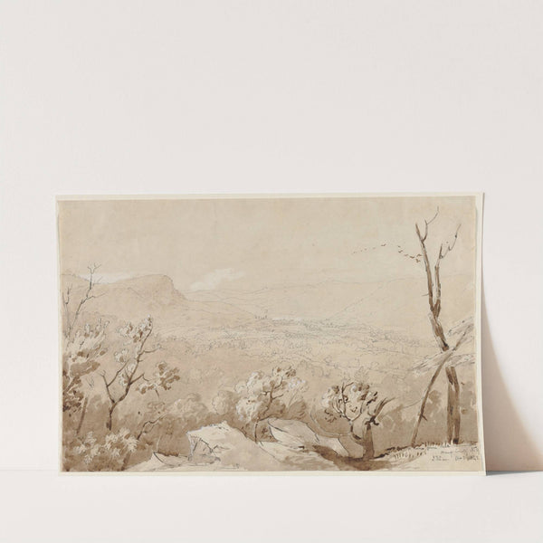 A View from Bald Mountain, Orange County, N.Y. (1843) by Jasper Francis Cropsey