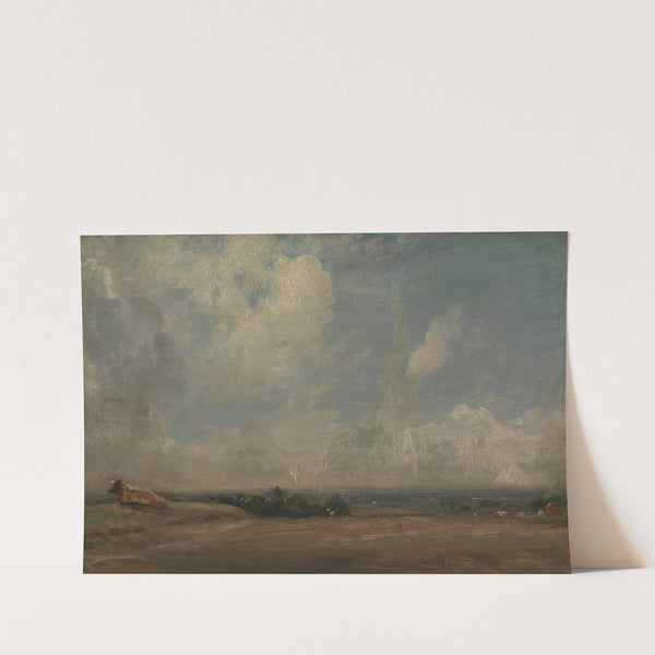A View from Hampstead Heath by John Constable