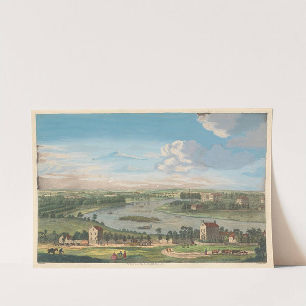 A View from Richmond Hill up the River by Francois Vivares