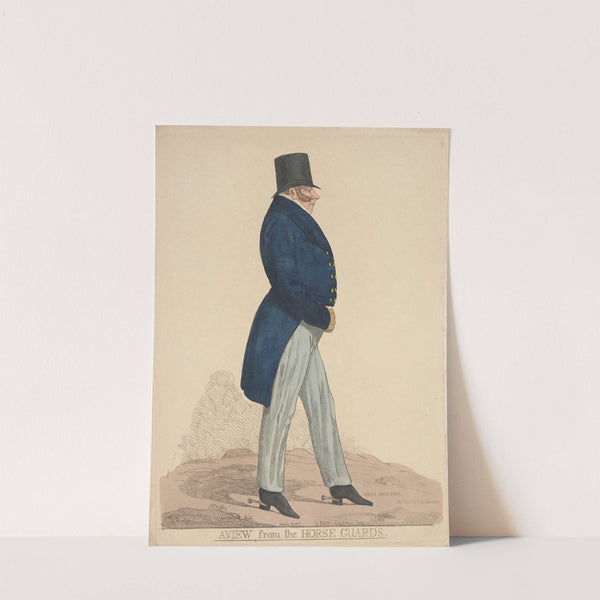 A view from the horse guards (1817) by Richard Dighton