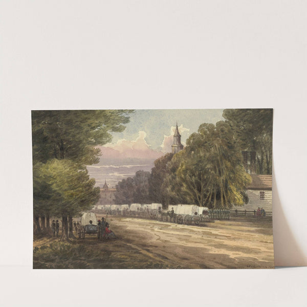 A view in Williamsburg, Va. by William McIlvaine