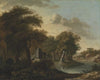 A View Near Arundel, Sussex, with Ruins by Water