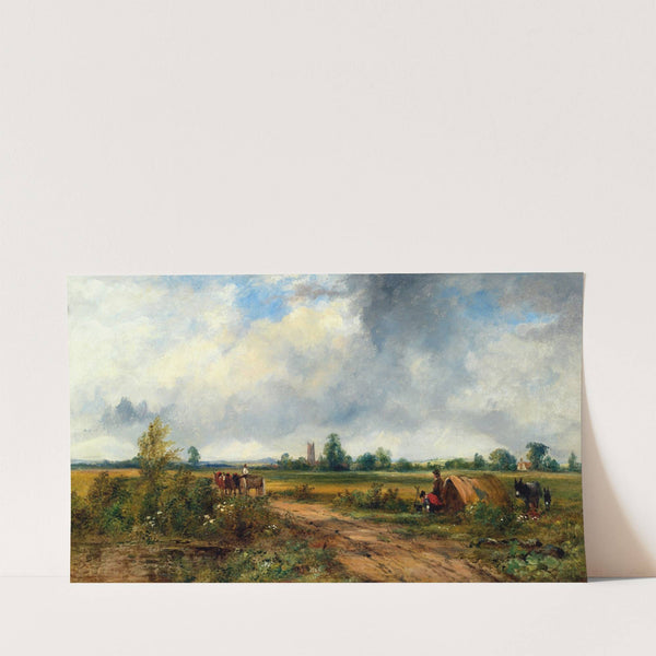 A View near Canterbury by Frederick Waters Watts