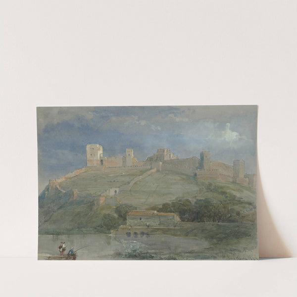 A view of Alcala de Guadaira, Spain (1833) by David Roberts