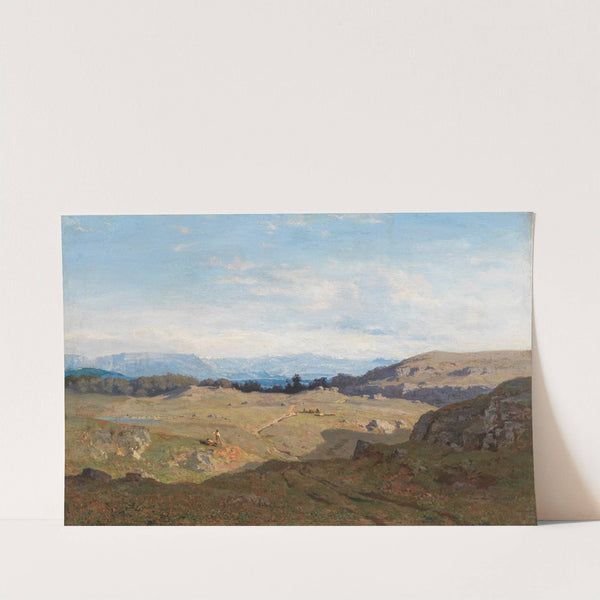 A View of an Alpine Landscape by Pierre Thuillier